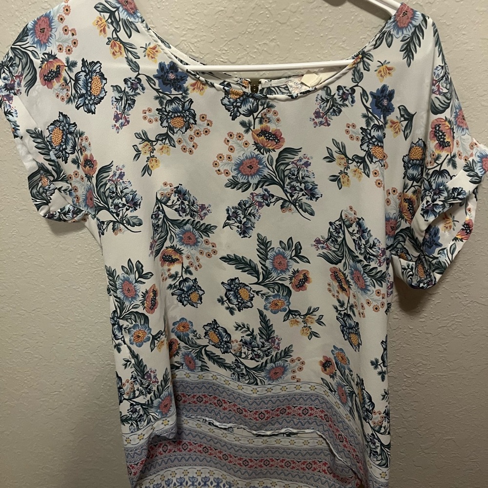 Floral work top
